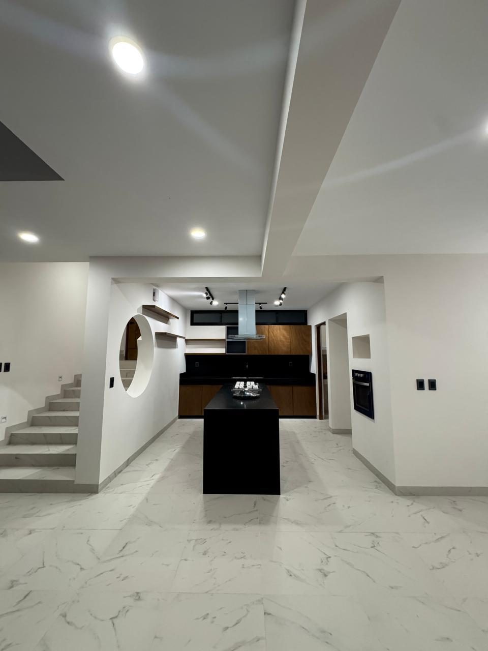 Cocina integrada a la sala comedor